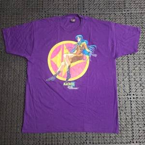 Vintage MACROSS II Anime T Shirt 90's Single Stitch Size XL Rare Never Worn - Picture 1 of 12
