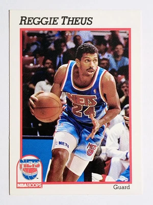 1991-92 Hoops #138 Reggie Theus - Image 1 of 2