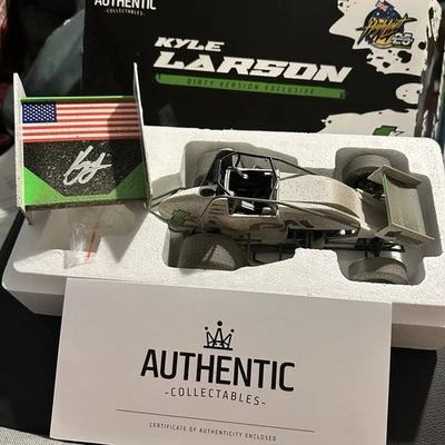 KYLE LARSON SIGNED PERTH WINNER RACED VERSION HIGH LIMIT 1:18 SPRINT CAR NASCAR - Image 1 of 4