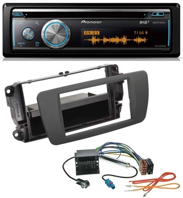 Pioneer MP3 DAB USB CD Bluetooth Autoradio für Seat Ibiza (ab 12) - tuam grey - Bild 1 von 4