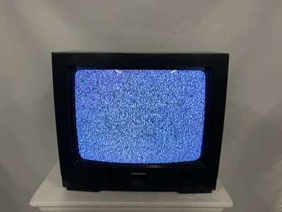 TV Daewoo Vintage 13" Modelo DTQ-1423FC Retro Gamer Gaming TV 1994 Probado Funciona Foto 1 de 4