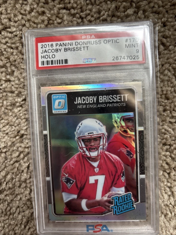 2016 Donruss Optic - Rated Rookie Jacoby Brissett #170 Holo (RC) - Image 1 of 2