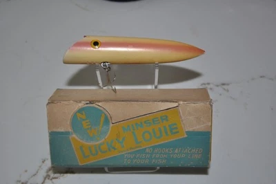 Винтажная вилка для лосося Coho Lucky Louie с коробкой - Изображение 1 из 4