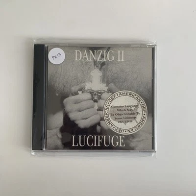 Lucifuge- Danzig Promo CD w/Promo Sticker, 1990 Def American MISFITS SAMHAIN NM - Image 1 of 4