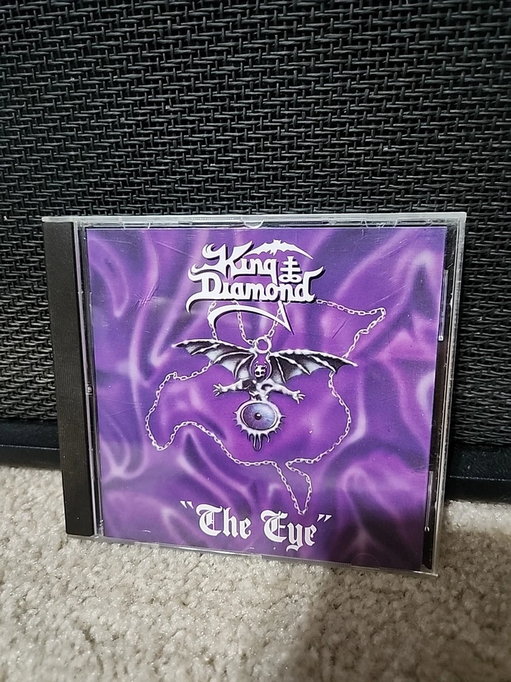 King Diamond The Eye Cd 1990 1st CRC Press VG Condition Roadracer OOP RARE Foto 1 de 4