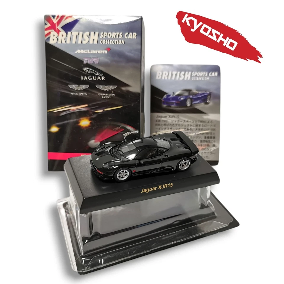 Kyosho 1/64 Jaguar XKR15 Black (SPECIAL OFFER) - Image 1 of 1