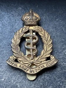 Royal Army Medical Corps, Genuine British Army Cap Badge. RAMC. - Picture 1 of 6