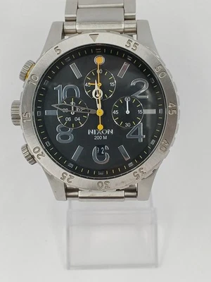 Nixon THE48-20 CHRONO Watch Stainless steel Analog Quartz With accessories - Image 1 of 4