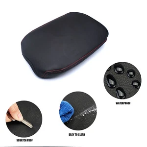 For Toyota Tacoma 2016-2023 Truck Lid Armrest Cover Center Console Leather - Picture 1 of 12