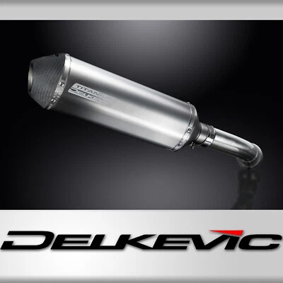 BMW K1200S 2005-2008 Delkevic Slip On 13.5" X-Oval Titanio Kit Silenciador Escape Foto 1 de 4