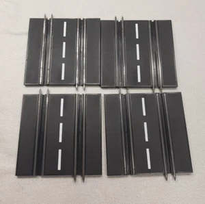 🏁 Artin Slot Car Track Short Straight Section LOT OF 4 Replacement 2-Lane F/SH - Picture 1 of 7