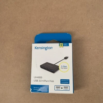 Kensington UH4000 4 Port USB 3.0 Hub - K39121EU - Image 1 of 2