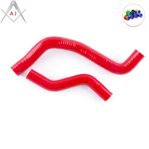 Kit de mangueras de 3 capas refrigerante radiador de silicona rojo para HONDA CR 250 1997 1998 1999 - Imagen 1 de 5