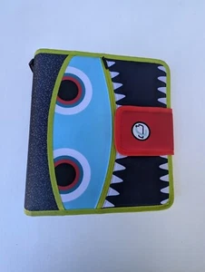 Case it Open Tab Monster Eye Strap Binder, 5-Tab Expanding File, 2-Inch O Rings - Picture 1 of 14