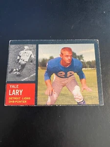 1962 TOPPS FOOTBALL #56 YALE LARY!! $1 SHIPPING!! - Picture 1 of 2