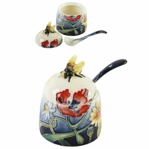 Old Tupton Ware Summer Meadow Honeypot with spoon TW7410 - Picture 1 of 1