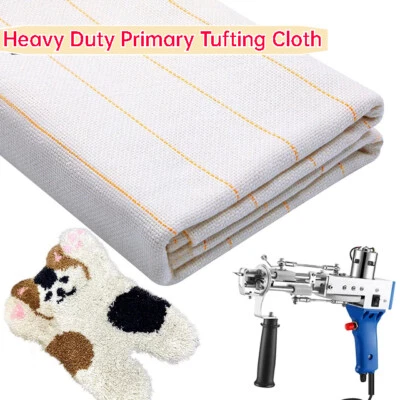 Primary Tufting Cloth Punch Needle Embroidery Backing Fabric with Marked Lines - Image 1 of 4
