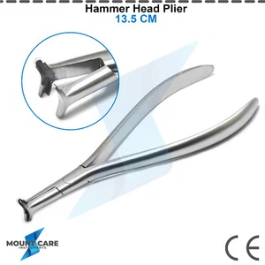 Hammer Head Dental Orthodontic Pliers Distal Cinch Back Plier Niti Bending - Picture 1 of 3