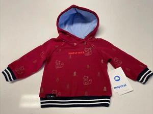 Pullover Mayoral para niños talla 6 “simplemente bonito” Fox Pullover nuevo con etiquetas - Imagen 1 de 6