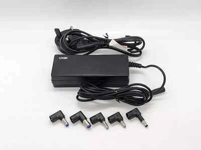 Logik power supply adapter cable for HP laptop 3m 90W UK 19V LNPHP24 LNPHP15 - Image 1 of 4