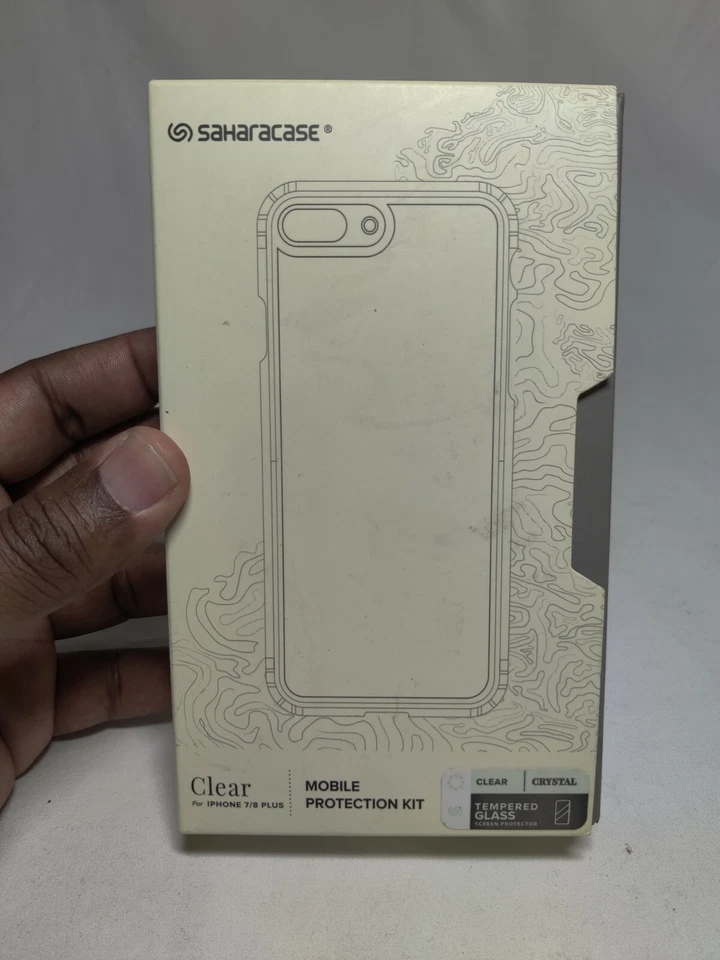 SaharaCase - Clásico iPhone 7/8 Plus con Kit de Protección Móvil Vidrio Templado Foto 1 de 4