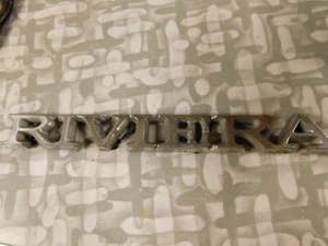 " RIVIERA" adhesive emblem - Picture 1 of 2
