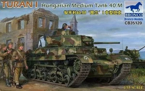 Bronco 1/35 35120 Hungarian Medium Tank 40.M "Turan" I - Picture 1 of 1