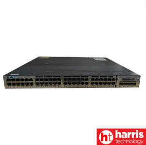 Cisco CATALYST WS-C3750X-48P-S 48 1G Ethernet PoE+ WITH C3KX- NM-10G - Picture 1 of 3