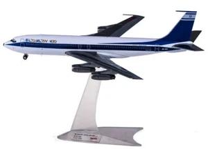 1:200 Herpa El Al BOEING 707-400 Passenger Airplane Diecast Plane Aircraft Model - Picture 1 of 1