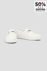 Rrp?385 Tod's Leather Sneakers Us7.5 Uk4.5 Eu37.5 Metal Detail Made In Italy