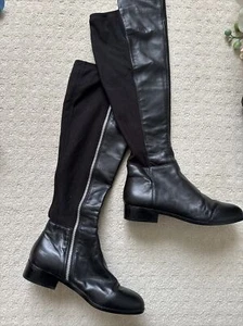 MK Michael Kors “NAPPA” OVER THE KNEE BOOTS 8 - Picture 1 of 13