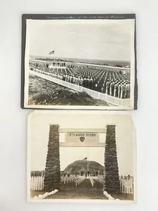 U. S. Marine Corps Photo Fifth Division Cemetery on Iwo Jima WWII 8x10 Original - Picture 1 of 7