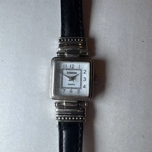 Vintage GERÜCHTE DAMEN Quarzuhr Vintage Echtlederband - Bild 1 von 7