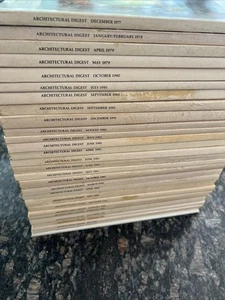 Architectural Digest Magazine 70’s-80s Interior Design Luxury Ads 28 Total - Imagen 1 de 24