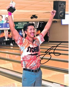 Darren Tang PBA Bowler Bowling signed handsigniert glänzend 8 x 10 Foto - Bild 1 von 1