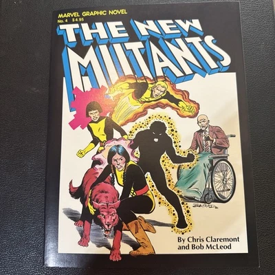 Marvel Graphic Novel #4 New Mutants 1982  - Image 1 of 4