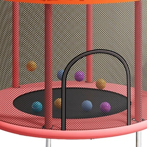 Rouge Niños Trampolín Interior Exterior Pequeño Fitness Trampolín Juguete con Caja Fuerte CONJUNTO - Imagen 1 de 12