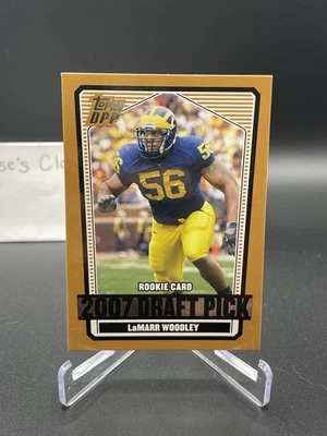 2007 Topps Draft Picks and Prospects (DPP) - LaMarr Woodley #125 (RC) - Image 1 of 2
