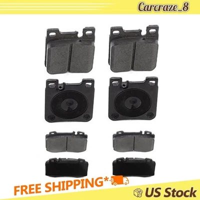 Front Rear Brake Pads Set for Mercedes-Benz CLK55 AMG 5.4L 2003-2004 - Image 1 of 4