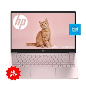 Laptop HP Pink Intel N200 4GB RAM 128GB UFS 14" Rosa - Picture 1 of 3