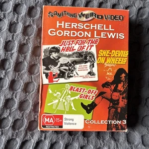 Herschell Gordon Lewis Collection 3 - Something Weird DVD Boxset Region 0 ALL - Picture 1 of 9