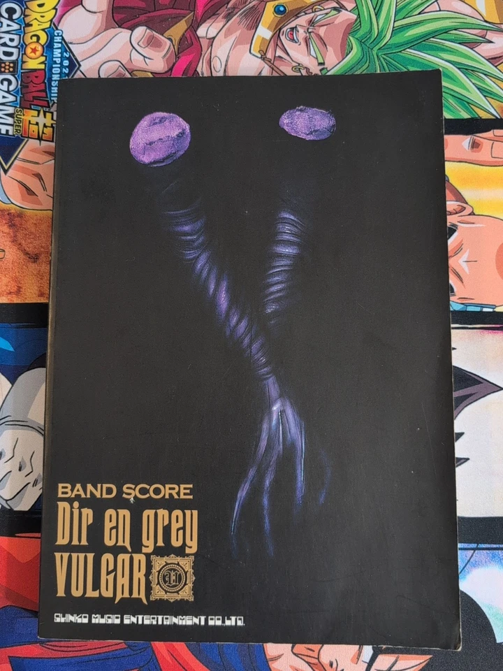 READ! Dir en grey OFFICIAL TAB BAND SCORE BOOK Vulgar Visual Kei Jrock Jpop DMG! - Image 1 of 4