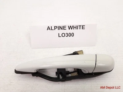 2002 BMW 330xi 325i 330i 325i E46 Sedan Rear Left Outside Door Handle White - Image 1 of 4