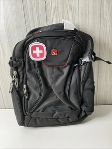 SWISSGEAR 18,5" Scan Smart TSA Laptop und USB Netzstecker Rucksack - Schwarz - Bild 1 von 12