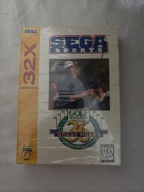SEALED GOLF Magazine Presents 36 Great Holes Starring Fred Couples (Sega 32X)