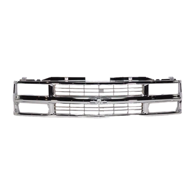 Grille Assembly Chrome For 1994-1999 Chevrolet C1500 K1500 1995-1999 Tahoe Foto 1 de 4