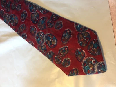 Corbata roja azul verde DOMANI (9595) Foto 1 de 2