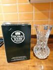 Shapely Boxed Scottish Thomas Webb International Crystal Vase - Alexandra 8"