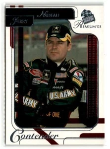 Jerry Nadeau MB2 Motorsports 2003 Press Pass Premium Red Reflectors #P19 - Picture 1 of 2