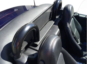 BMW Z3 M Roadster black. . ROLL BARS + wind deflector 1995-2003 - Picture 1 of 6